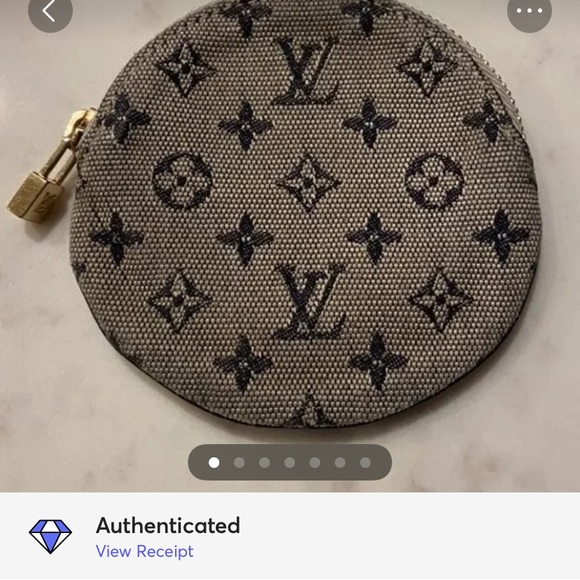 Authentic Louis Vuitton Round Coin Purse - Picture 2 of 8